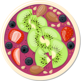 Healthy acai bowl